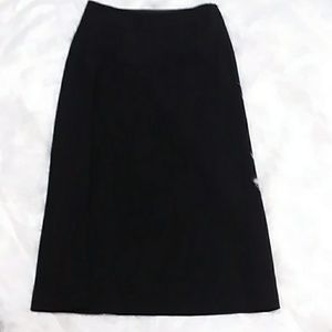 Black A-line Skirt